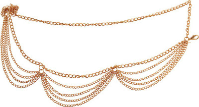 

The Bling Stores Delicate Vintage Head Gear Hair Chain(Gold)
