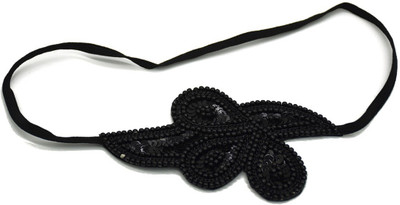 

Master Piece Crafts Black Hairband Hair Band(Black)