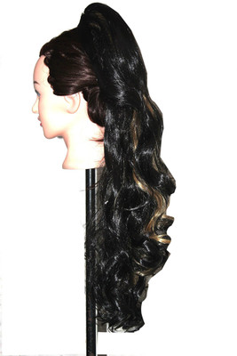 

Ritzkart Half Original hi quality Synthetic hair extension 133107 AL 3H27 Hair Extension