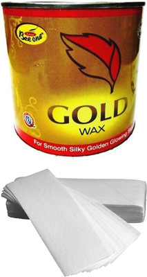 

GoodsBazaar Beeone Gold Wax with 50 Waxing Strips (600 gm) Wax(600 g)