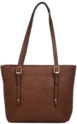 

Aliado Hand-held Bag(Brown)