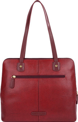 

Hidesign Shoulder Bag(Red, Brown), Brown;red