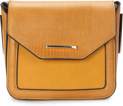 

Van Heusen Sling Bag(Yellow, Tan), Tan;yellow
