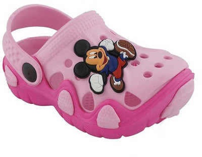 

Leon Girls Slip-on Clogs(Pink