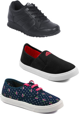 

Asian Boys Lace Running Shoes(Multicolor