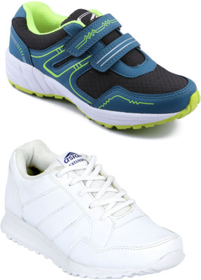 

Asian Boys Lace Running Shoes(Multicolor