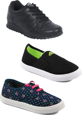 

Asian Boys Lace Running Shoes(Multicolor