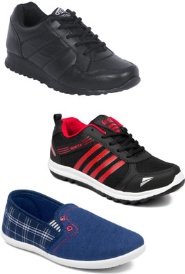 

Asian Boys Lace Running Shoes(Multicolor
