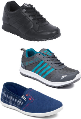 

Asian Boys Lace Running Shoes(Multicolor