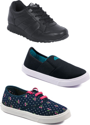 

Asian Boys Lace Running Shoes(Multicolor