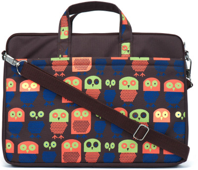 

Anekaant 15 inch Laptop Messenger Bag(Brown, Multicolor)