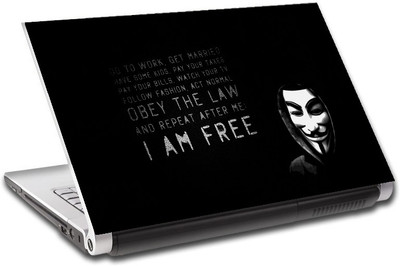 Printclub Hacker Laptop Sticker 15.6 inch-Laptop Skin-2018-65 Vinyl Laptop Decal 15.6