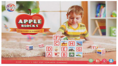 

Ratnas EDUCATIONAL APPLE BLOCK FOR KIDS(Multicolor)