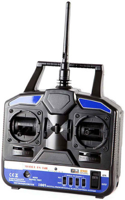 

Adraxx FlySky FS-T4B 2.4GHz 4 Channel Transmitter and Receiver Radio System(Black)