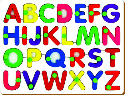 

Miss & Chief English Alphabet Uppercase(Multicolor)