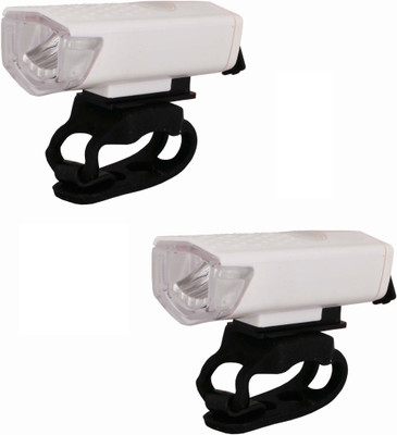 

Asraw USB Rechargeable 300 Lumens LED Front Light ( Pack of 2 ) LED Front Light(White)