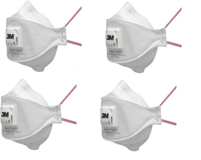 

3M Aura Disposable N95 Respirator 9332 Pack of 4 Mask and Respirator