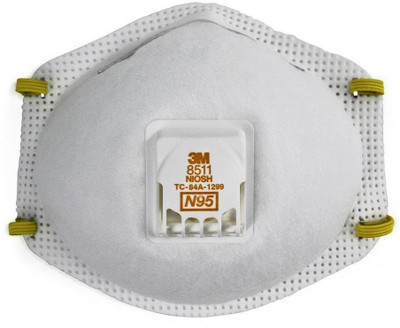 

3M Particulate Respirator with Valve 8511 (Pack of 1) Mask and Respirator