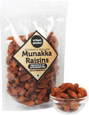 

Urban Platter Afghan Munakka Raisins Raisins(400 g, Pouch)
