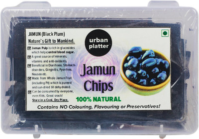 

Urban Platter Sun Dried Jamun (Black Plum) Chips Plums(100 g, Plastic Bottle)