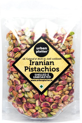

Urban Platter Whole Raw Shelled Pistachio (Pista) Pistachios(400 g, Pouch)