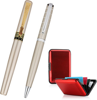 

Giftvenue Exclusive Designer Red Dragon Pen Gift Set(Pack of 3)