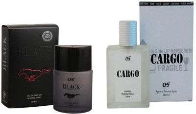 

CFS Perfume CFS Cargo White Perfume 100 ML + CFS Black Perfume 40 ML Perfume - 140 ml(For Men & Women)