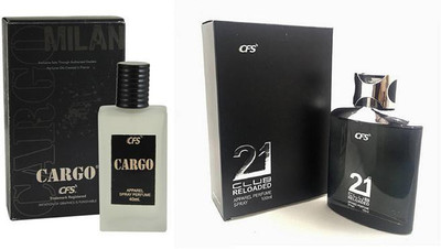 

CFS Perfume CFS 21 Club Reloaded Black Perfume 100 ML + CFS Cargo Black Perfume 40 ML Perfume - 140 ml(For Men & Women)