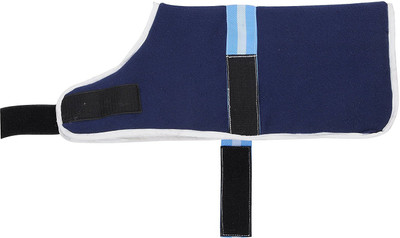 

Aayra pet house Coat, Life Jacket for Dog, Cat(NAVY, Red