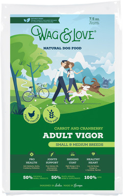 

Wag & Love Pawsitive Pets Private Ltd Fruit, Meat 7.5 kg Dry Dog Food(Pack of 15)