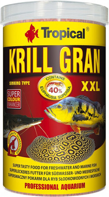 

Tropical Krill Gran XXL 1000ML/500G 500 g Dry Fish Food