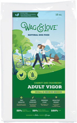 

Wag & Love AS15000 Fruit, Meat 15 kg Dry Dog Food