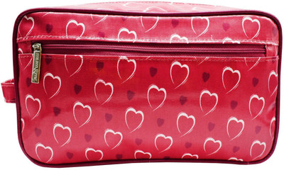 

Bagaholics Travel Organizer Bag Case Traveling Multipurpose Pouch for Cosmetic Makeup Toiletry Cosmetic Bag(Pink)