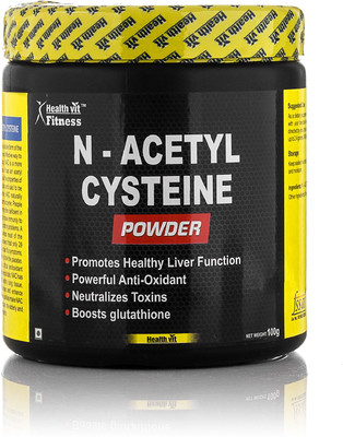 

HealthVit fitness N-Acetyl Cysteine Powder 100GMS Nutrition Drink(100 g, Unflavoured Flavored)
