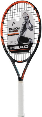 

Head Radical Jr 26 Multicolor Strung Tennis Racquet(G3 - 4 3/8 Inches, 243 g)