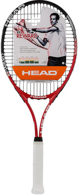 

Head Ti Reward Red, Black Strung Tennis Racquet(4, 265 g), Black;red