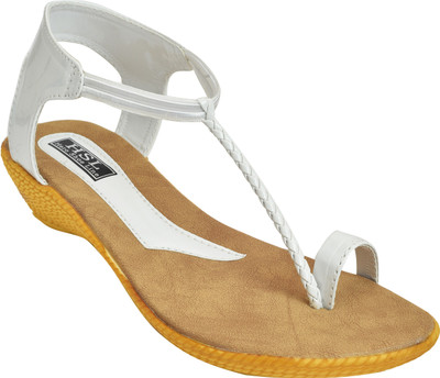 

HEROSHOELINE Women White Wedges