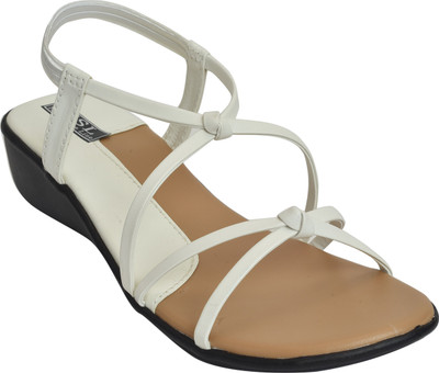 

HEROSHOELINE Women White Wedges