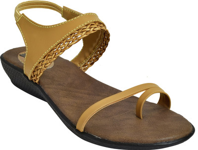 

HEROSHOELINE Women Tan Wedges