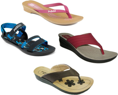 Asian Women Multicolor Flats