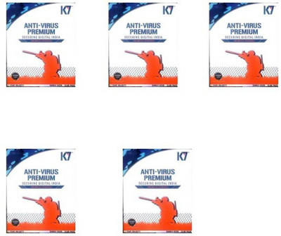 

K7 K7 ANTIVIRUS PREMIUM 5 Pc 1 Year K7 K7 ANTIVIRUS PREMIUM 5 Pc