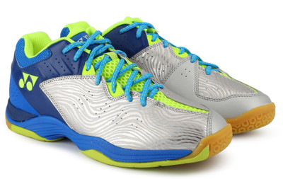 

Yonex SRCP CFT Badminton Shoes For Men(Blue, Silver
