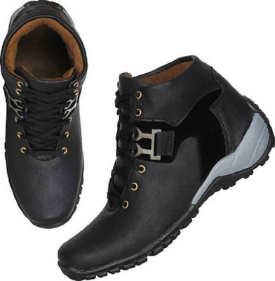 

RayMan Boots For Men(Black