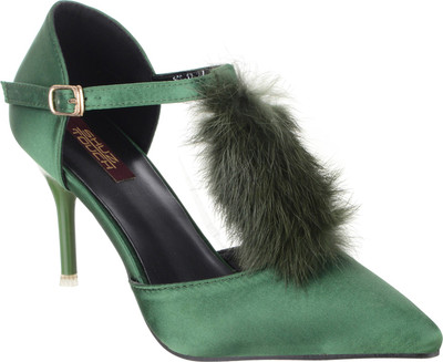 

Shuz Touch Party Wear For Women(Green