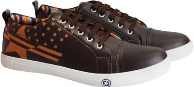 

FAUSTO Trendy Sneakers For Men(Brown