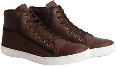 

FAUSTO Trendy Sneakers For Men(Brown