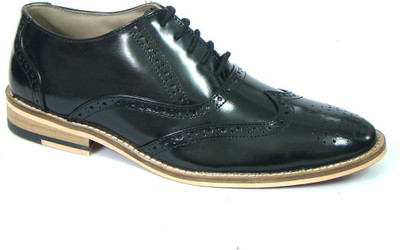 

ASM HU124 Lace Up For Men(Black
