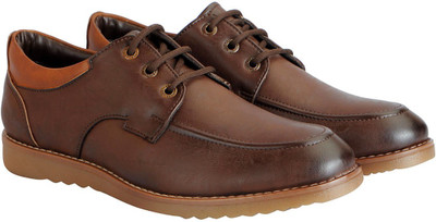 

FAUSTO Formal Corporate Corporate Casuals For Men(Brown