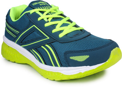 

Columbus Running Shoes For Men(White, Green), Sea green