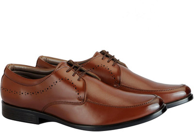 

FAUSTO Formal Corporate Derby For Men(Tan